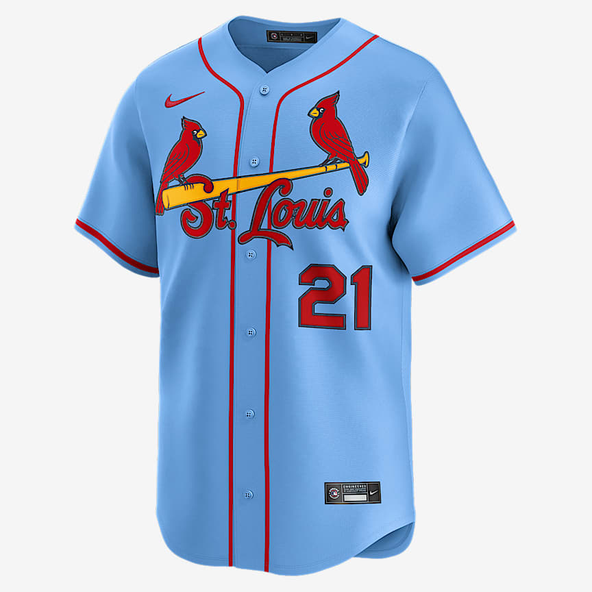 ヌードバーNike Nootbaar 21 ユニフォーム Lars Nootbaar St. Louis Cardinals Men's Nike Dri-FIT ADV MLB